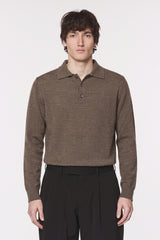 Four Brothers- Polo Lana Merino Tortora
