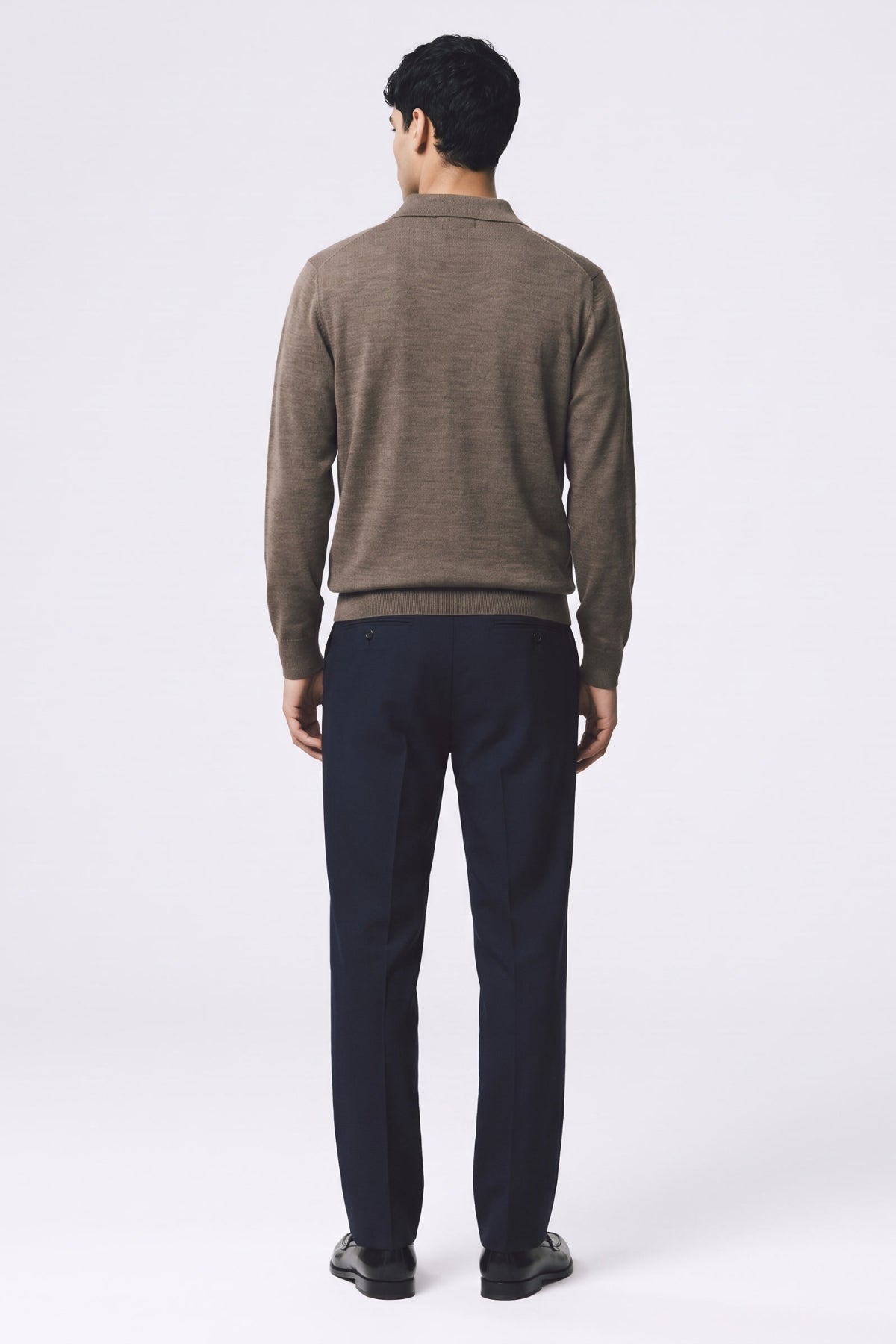 Four Brothers- Polo Lana Merino Tortora