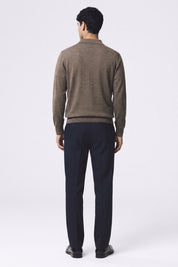 Four Brothers- Polo Lana Merino Tortora