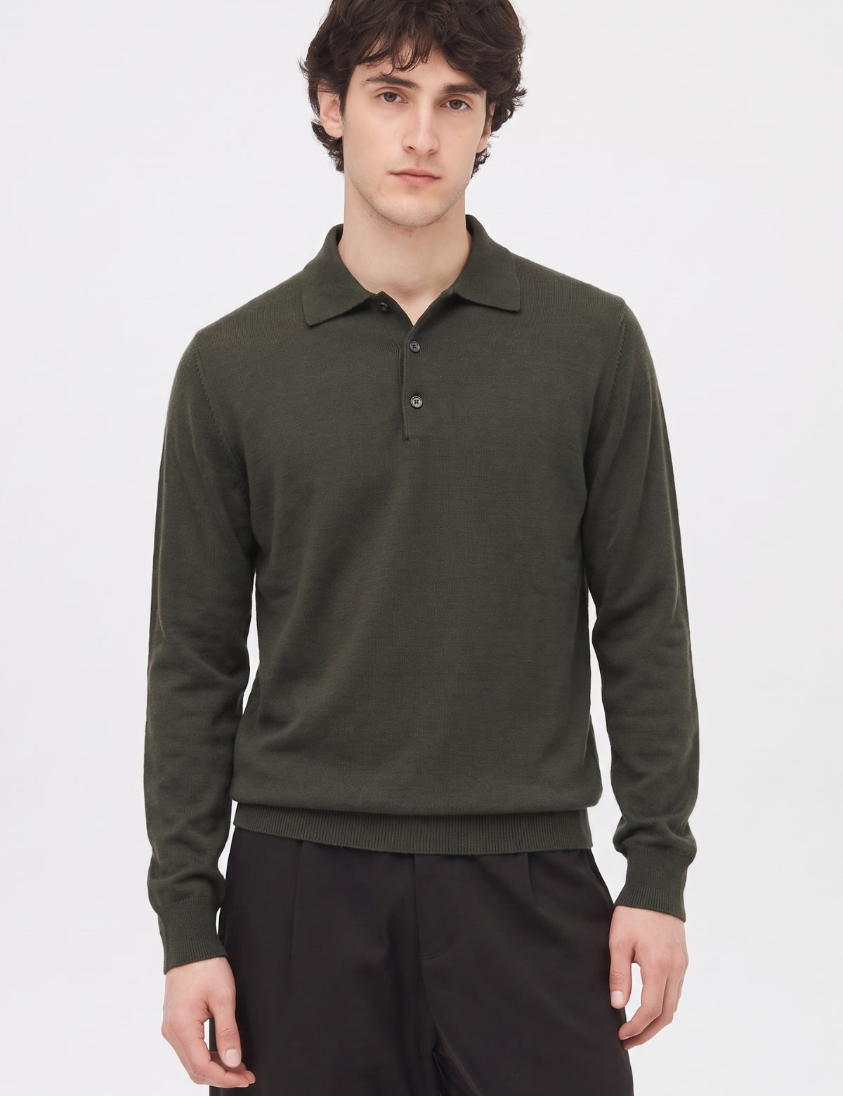 Four Brothers- Polo Lana Merino Verde