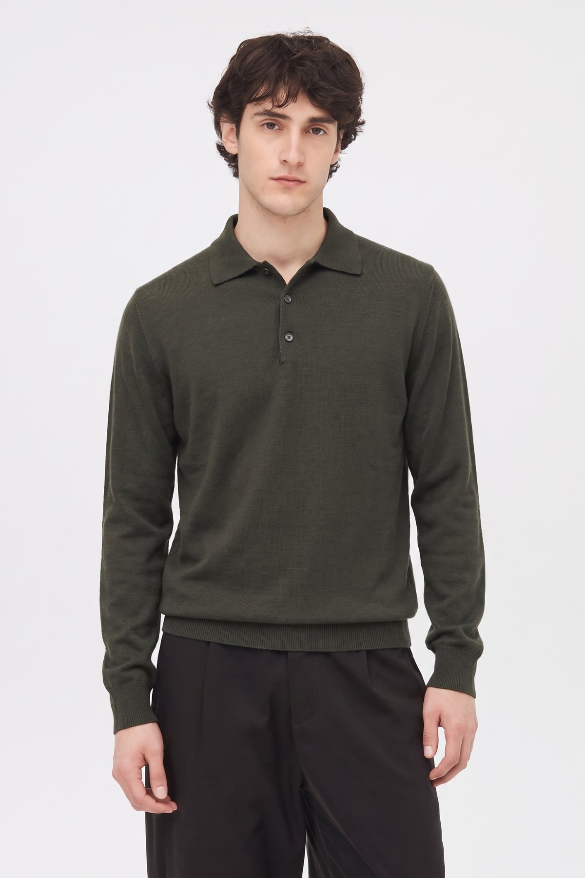 Four Brothers- Polo Lana Merino Verde