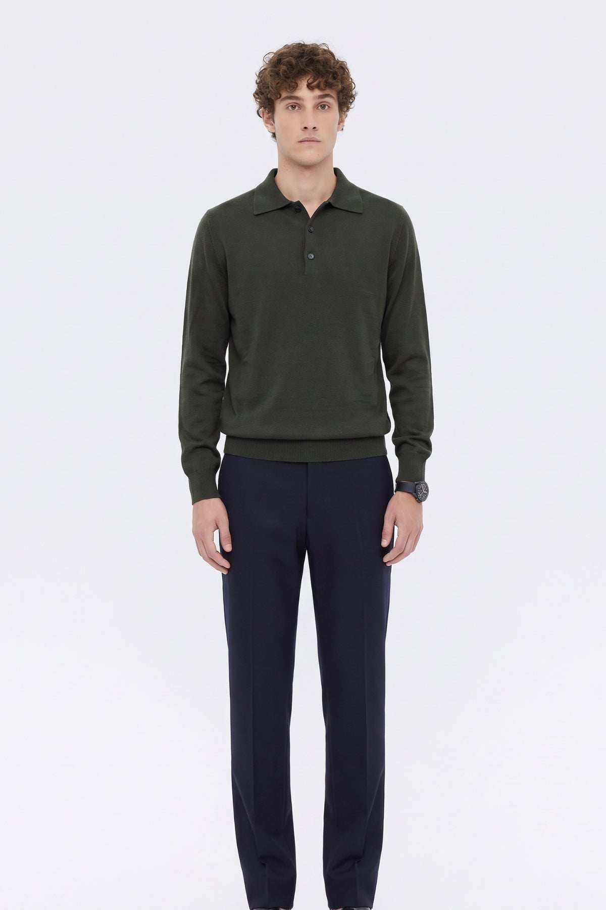 Four Brothers- Polo Lana Merino Verde