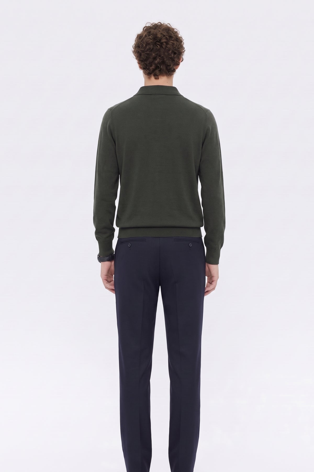Four Brothers- Polo Lana Merino Verde
