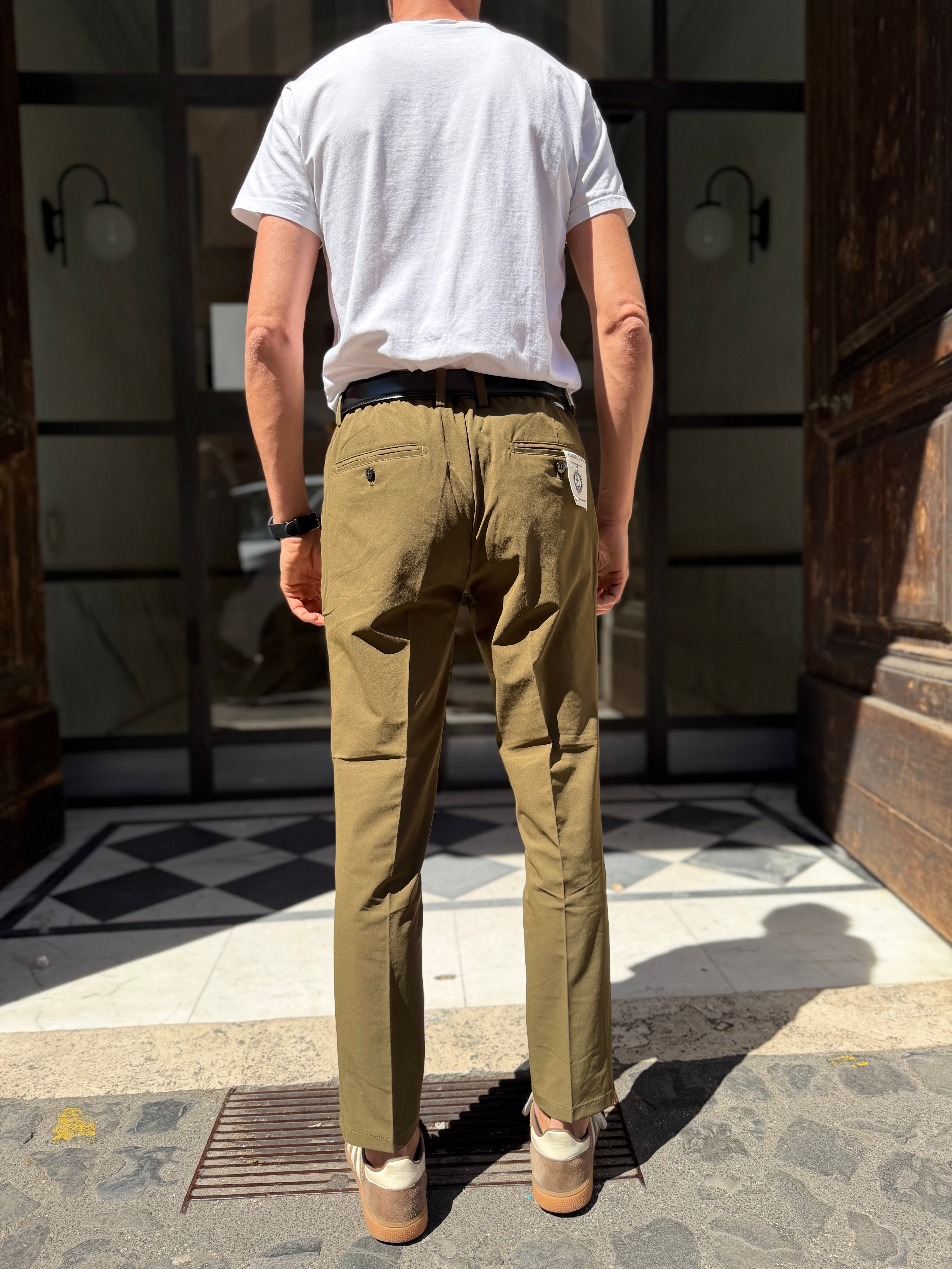 Portocervo - Pantalaccio Impermeabile Verde Militare