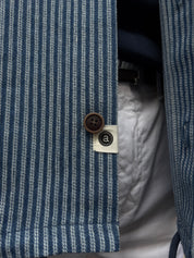 Anerkjendt - Overshirt Righe Blu