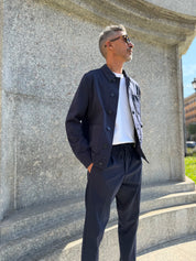 Seinse - Overshirt Jersey Blu