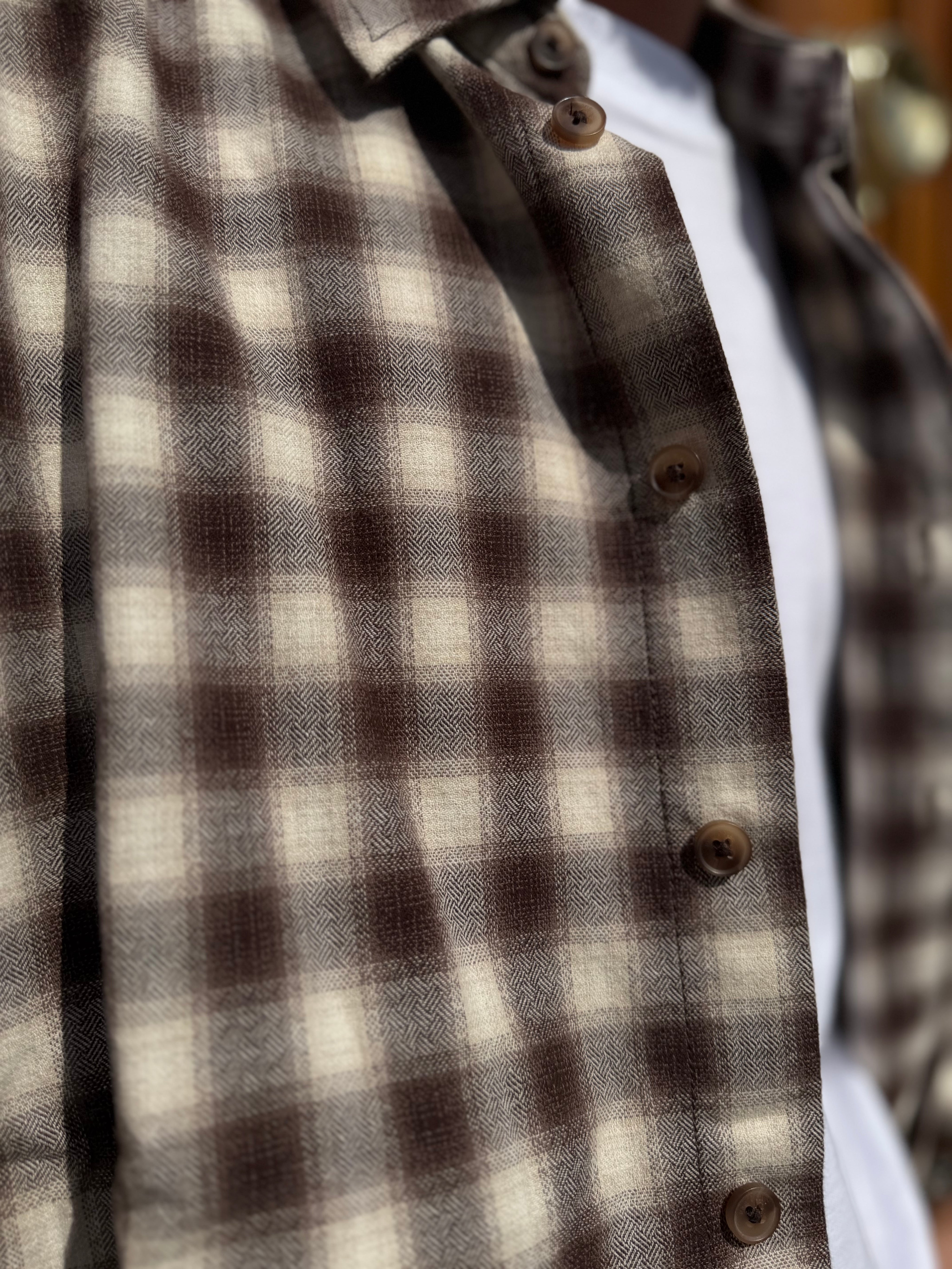 Only & Sons - Overshirt Quadri Beige