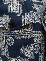 Anerkjendt - Giacca Paisley Blu